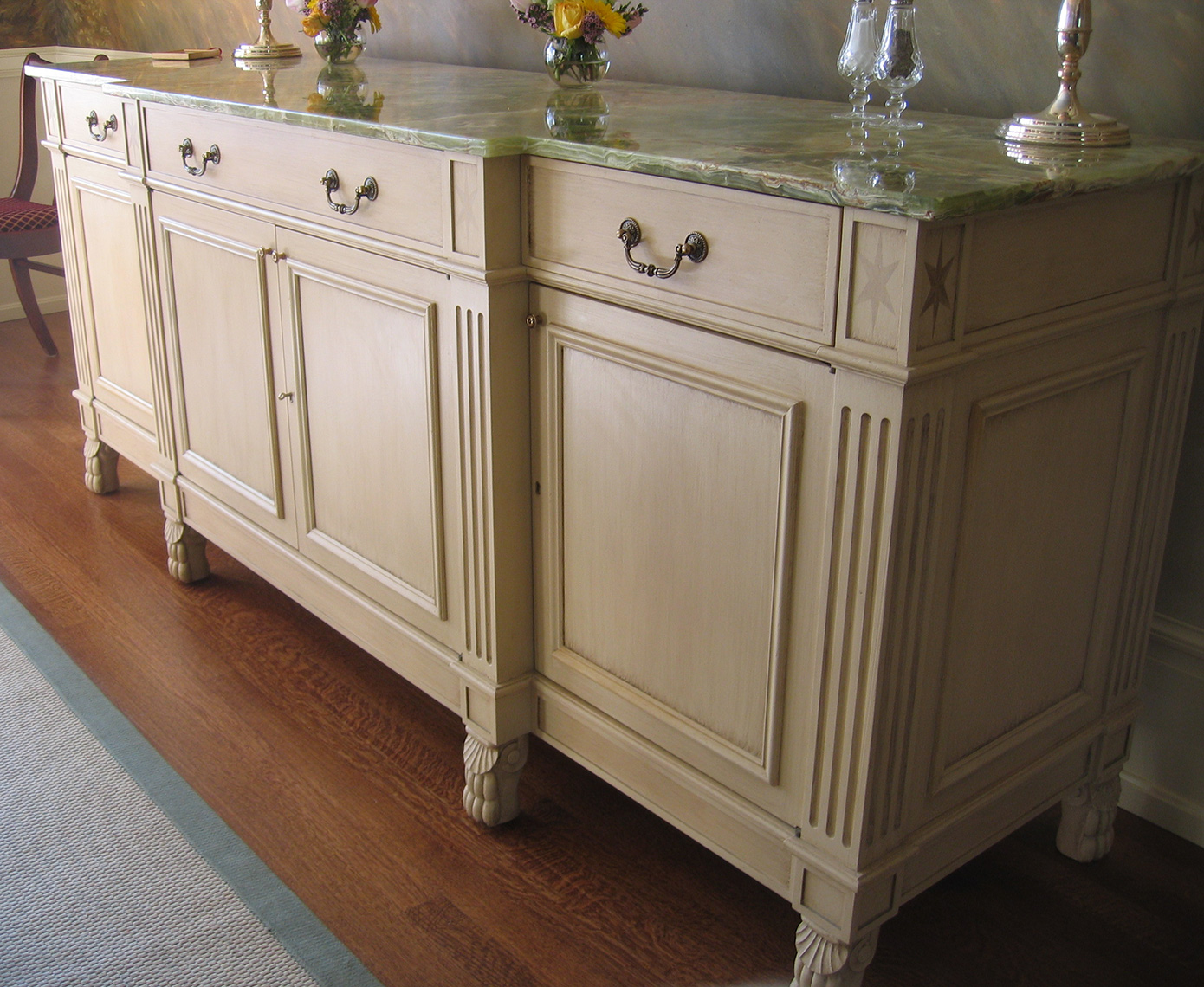 custom kitchen cabinets Hunterdon County, NJ-Dinning room Buffet-Traditional Custom Woodworking