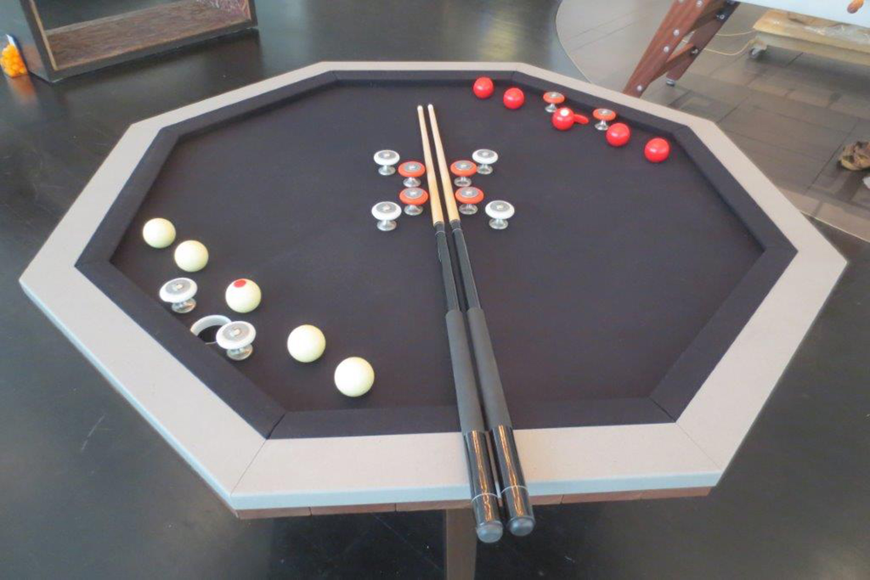 custom bumper pool table